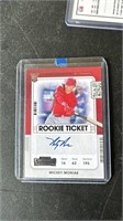 Mickey Moniak 2021 Contenders Rookie Ticket AUTO R