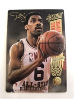 Julius Erving Hall of Fame Basketball Card 25th An
