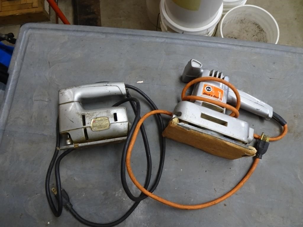 Vintage Electric Jigsaw and Sander