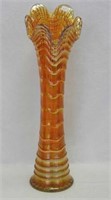 Ripple 18" funeral vase - marigold