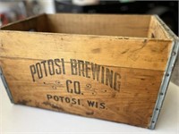 Potosi Brewing Co Wooden Box