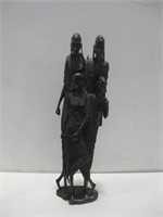 24" Wooden Tribal Statue