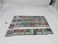 32 cartes Magic The Gathering rare et mystic rare