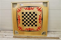 Vintage Wooden Games Board