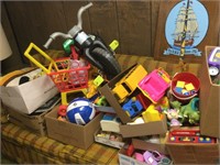 Lot of toys-basement