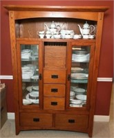 Mission Dining Cabinet