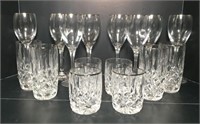 Crystal Wine & Bar  Glasses