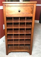 Wood Wine Storage Stand