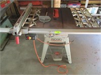 Rigid 10" table saw