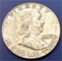 1965 Franklin Half Dollar, Denver Mint