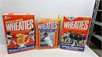 Wheaties 1987, 1991 Twins & Willie Mays Boxes