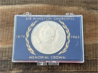 Sir Winston Churchill Commemorative Coin in Case