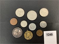 MISC. FOREIGN COINS - TOKENS