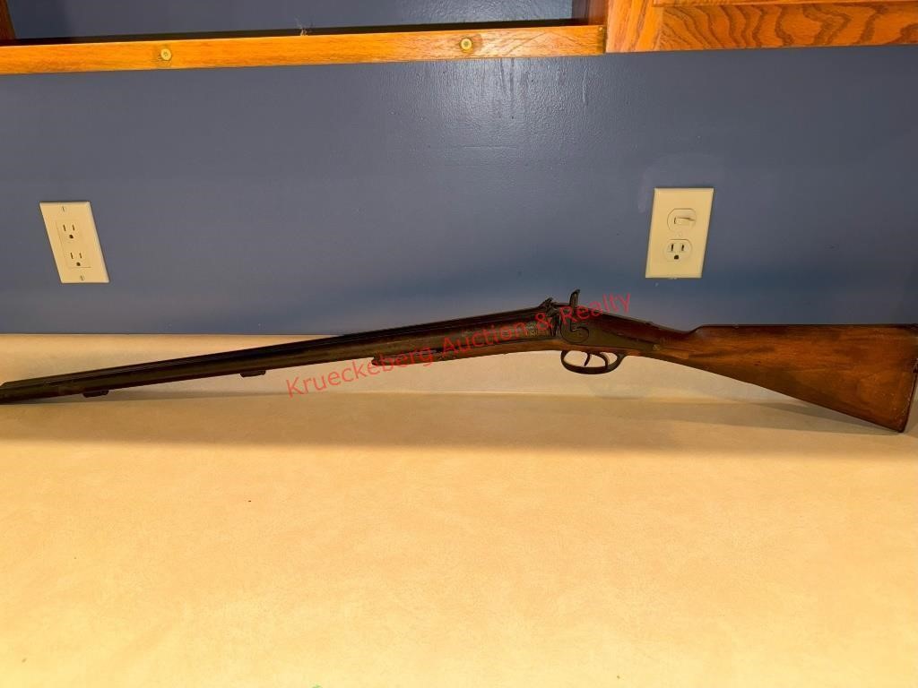 Antique Double Barrel Shotgun