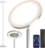 NEW $90 Smart LED Double Sided Floor Lamp w/RC