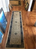 (2) Pc Runner & area rug (has cut out)  - NO