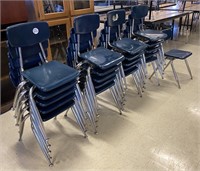Chairs, Child size, Blue