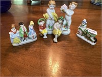 Assorted Occupied Japan Porcelain Figurines