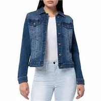 Parasuco Women's LG Jean Jacket, Blue Large