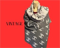 Original Chanel Vintage UNISEX Bicolor Cashmere