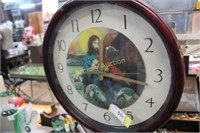 JESUS DECORATED CLOCK