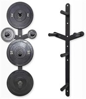 Signature Fitness Weight Plate Storage Rack,