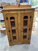 Wire Front Cabinet