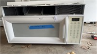 Whirlpool one touch microwave NOT TESTED  29 1/2