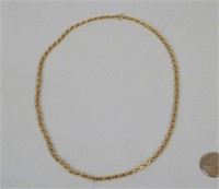 14K Gold Hand Made Chain