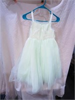 Light Green Little Girl's Dress Size 8