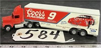 Winross Die Cast Coors Racing Tractor Trailer