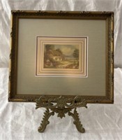 Vintage Framed Print with Stand