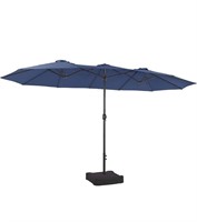 $178 Phi Villa extra large 15 ft umbrella w base