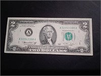 1976 US $2 Banknote