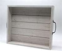 Wood Tray with handles
