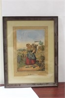 An Antique German Engraving