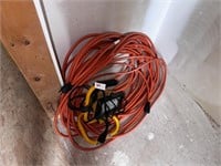 EXTENSION CORD AND WORK LIGHT
