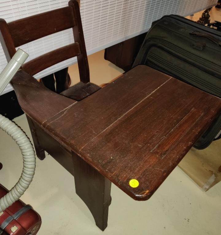 Vintage Child's School Desk