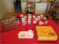 Wheat Snack Set, Coffee Cups & Spice Rack