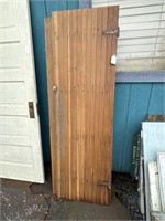 Bead board door 22 x 71” and three-quarter inch