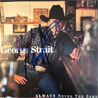 George Strait Autographed CD Liner Notes