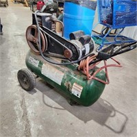 Heavy duty air compressor working order