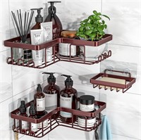 ($65) Corner Shower Caddy, YASONIC 3-Pack