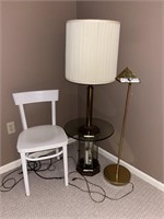 Chair, Lamp & Light