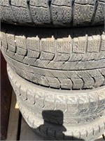 good  185/65-15" winter tires on honda rims