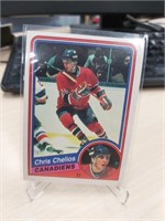 CHRIS CHELIOS 1984-85 O-PEE-CHEE ROOKIE #259