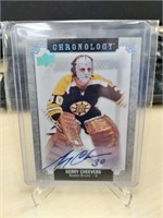 GERRY CHEEVERS 2018-19 UD CHRONOLOGY AUTOGRAPH