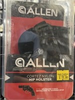 ALLEN SIZE 09 CORTEZ NYLON HIP HOLSTER