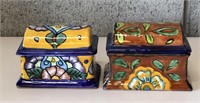 Mexican Pottery Boxes