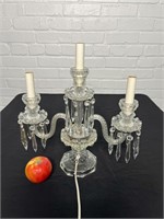 Crystal Glass Three Tier Lamp